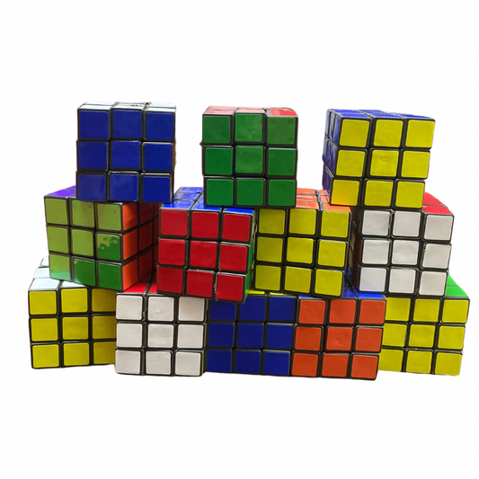 Paquete de cubo rubik económico x12 (71G-1)