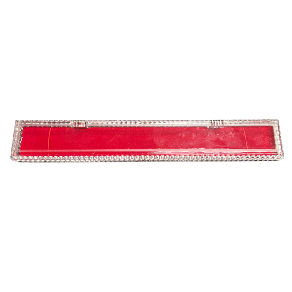 Cajita acrílica para pulsera paquete x12 (80A-26)