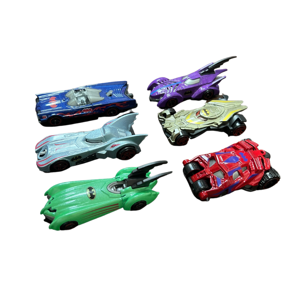 Carro metálico Batman x6 (889-40)