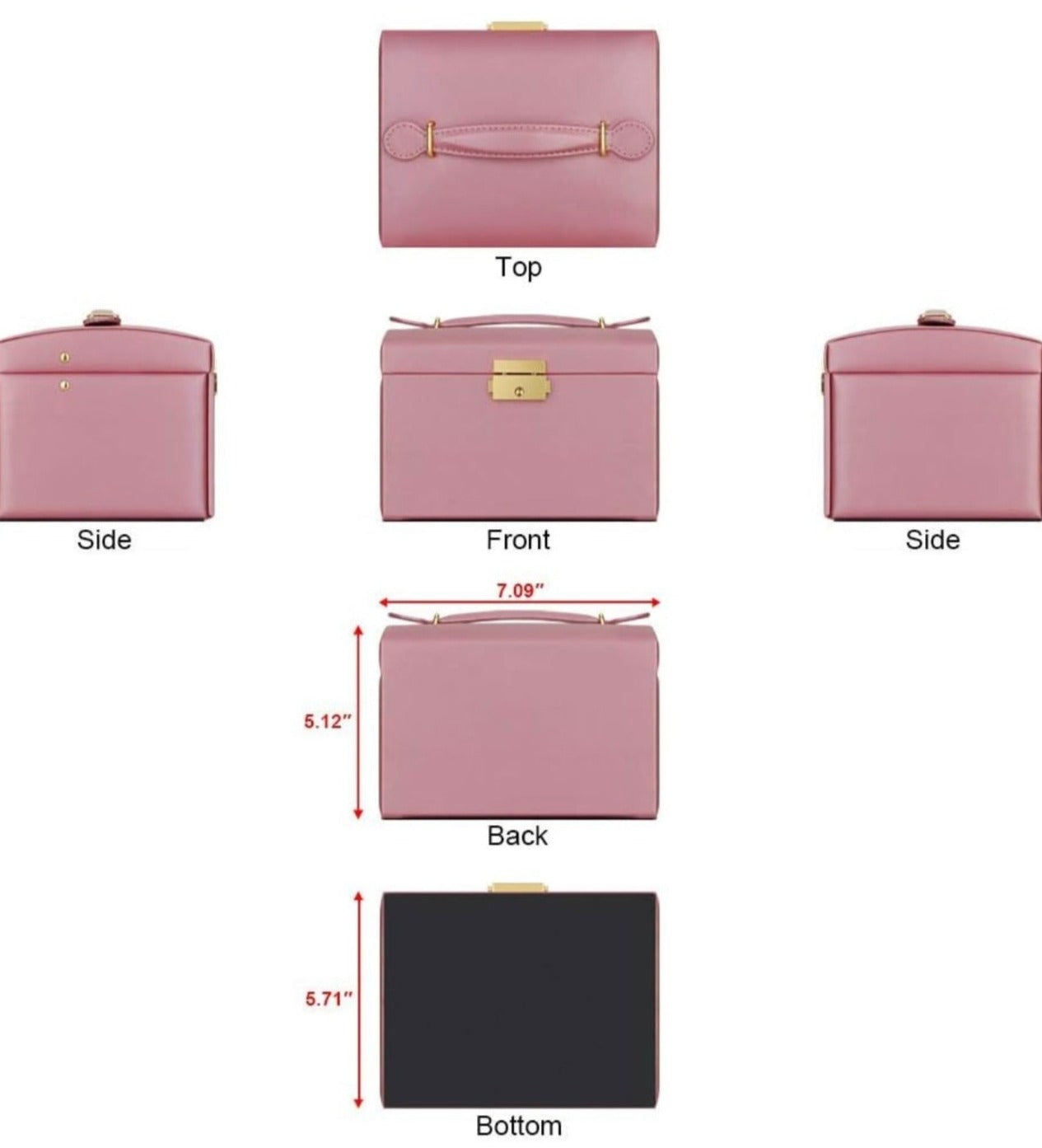 Caja organizadora grande para joyas (78-2)