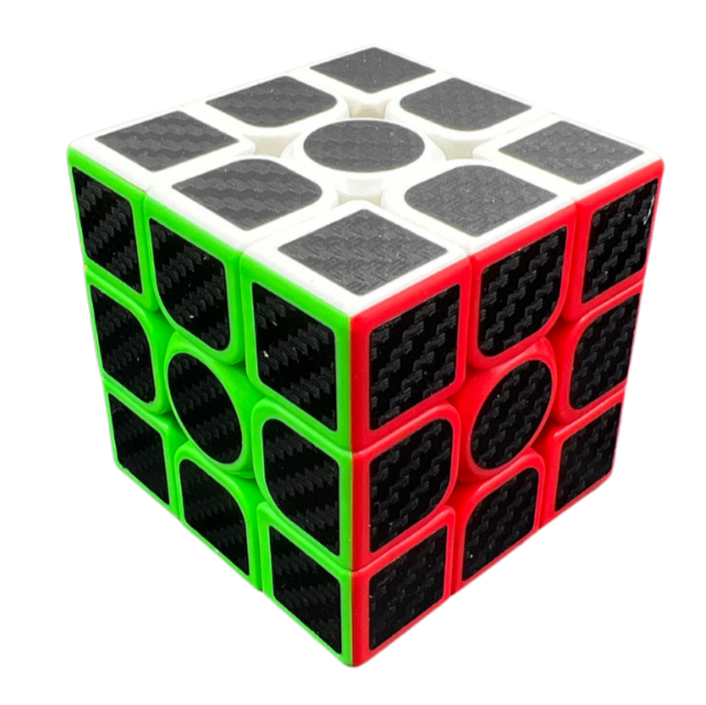 Cubo 3x3 fibra de carbono QY (71G-54)