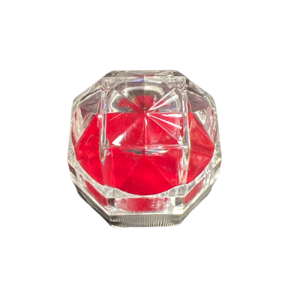 Cajita acrilica para anillo caja x12 (80C-233-234)