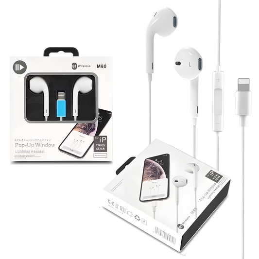 Auriculares Bluetooth Pop-Up HD80