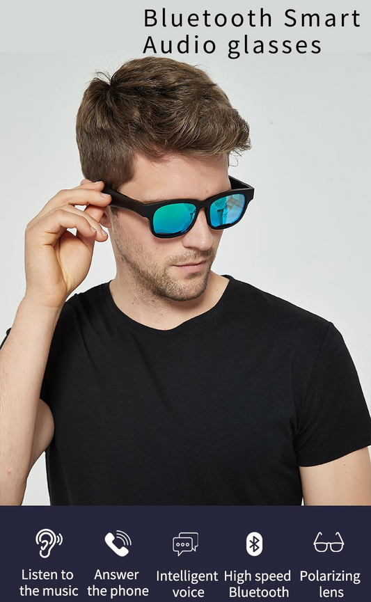 Gafas Inteligentes con Bluetooth y Parlante