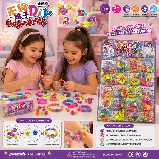 Plancha de pulseras para niñas x20 (91A-12)