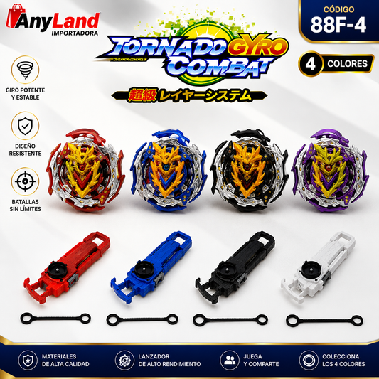 Trompo Beyblade (88F-4)
