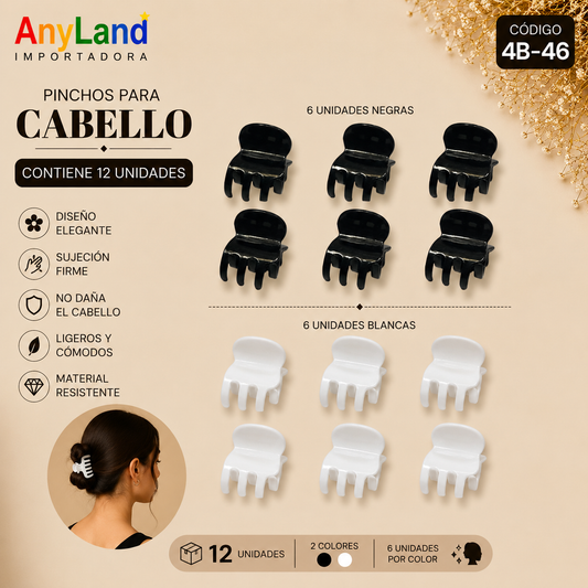 Pinchos pequeño 3 patas x 12 unidades (4B-46-47)