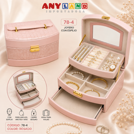 Caja organizadora grande para joyas (78-4)