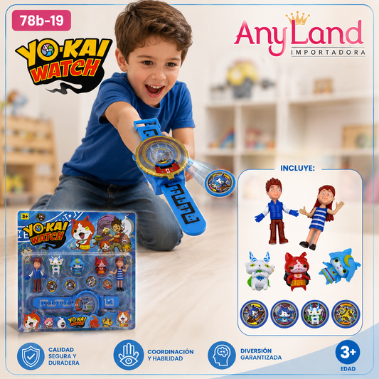 Blister de reloj lanzador Yo-Kai Watch (78B-19)