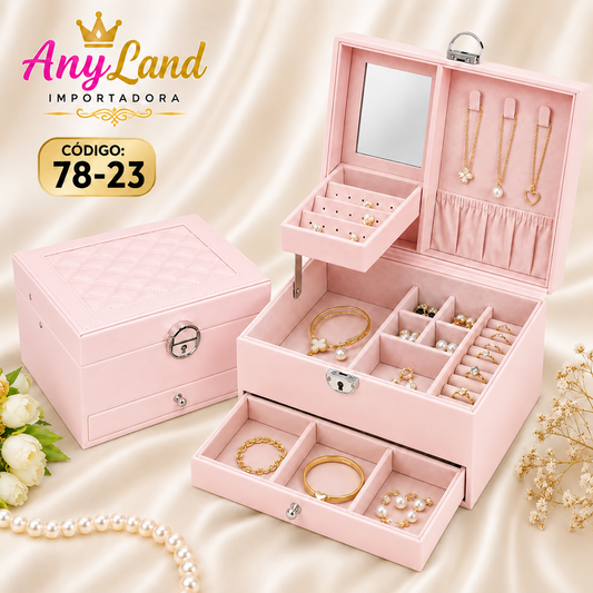 Caja organizadora grande para joyas (78-23)