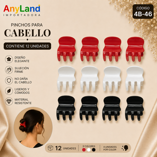 Pinchos pequeño 3 patas x 12 unidades (4B-46-47)