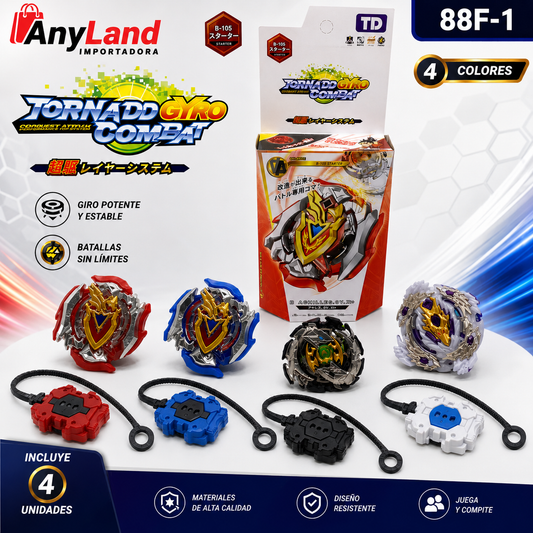 Trompo Beyblade (88F-1)
