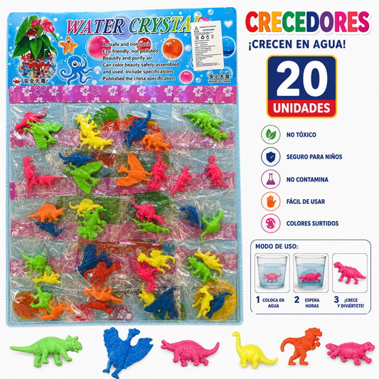 Crecedores plancha de animales x 20 pares(74F-5)