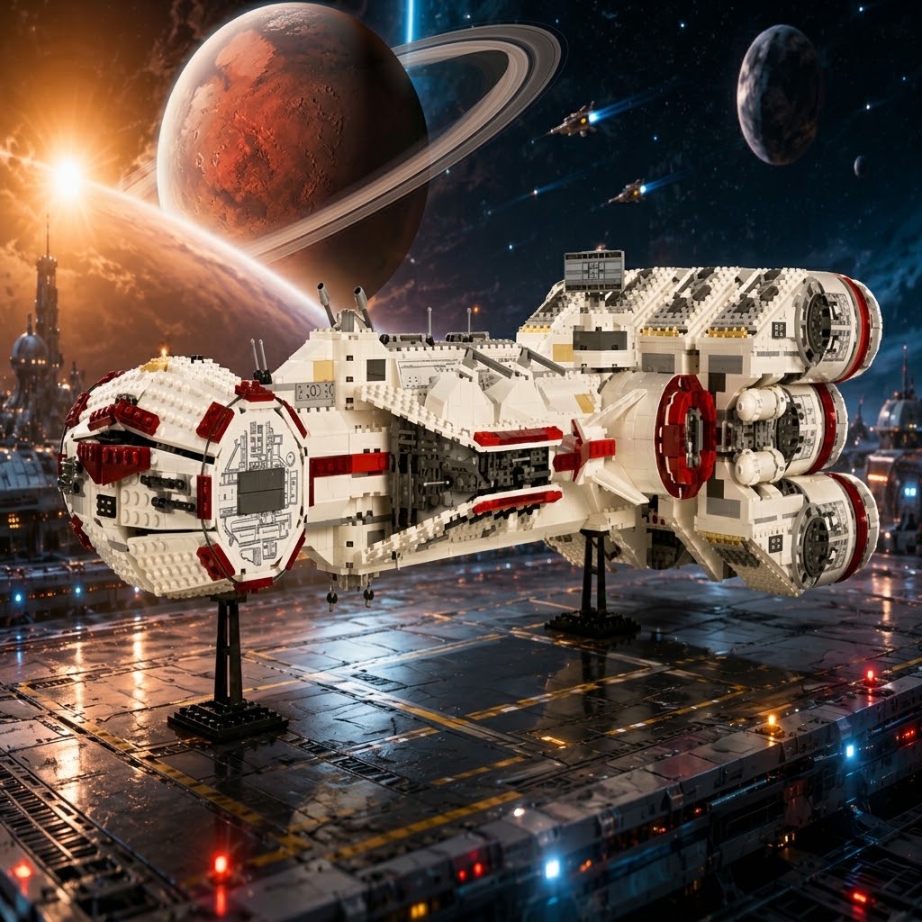 Bloques armables Nave Espacial (888C-76)